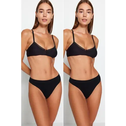 Trendyol Briefs - Black - 2 pcs