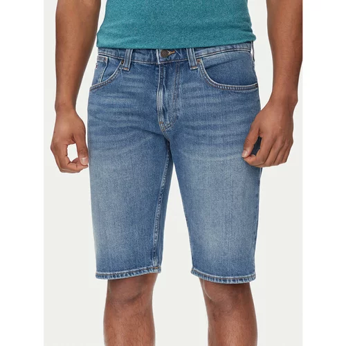 Tommy Jeans Jeans kratke hlače Ronnie DM0DM18792 Modra Slim Fit