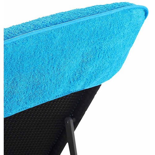  Ručnici za plažu 6 kom tirkizni 60 x 135 cm od tkanine 400 GSM Slike