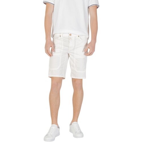 Jeckerson Kratke hlače & Bermuda JAYDEN 5 TASCHE TOPPA SLIM JUPBE001JAYDE001 CTCPTGABA012 Bela Cene