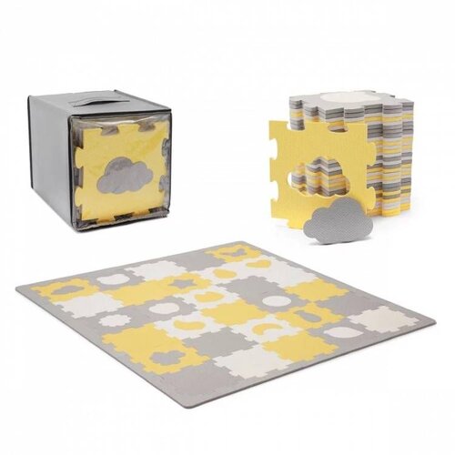 Kinderkraft puzzle LUNO oblici, žute Cijene