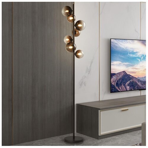 Brilagi LED stojeća lampa MILLA 7xG9/3W/230V braon/zadimljeno braon Slike
