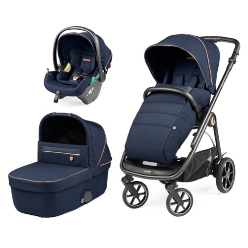 Peg-Perego kolica 3u1 Veloce Lounge, Blue Shine Slike