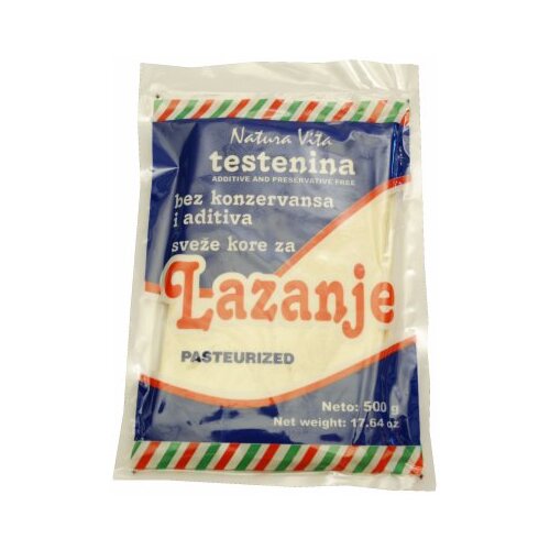 Natura vita sveže kore za lazanje 500g kesa Cene