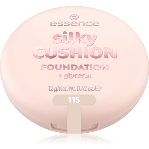 Essence silky CUSHION FOUNDATION tekući puder u spužvici sa srednjim stupnjem prekrivenosti nijansa 115 12 g Slike