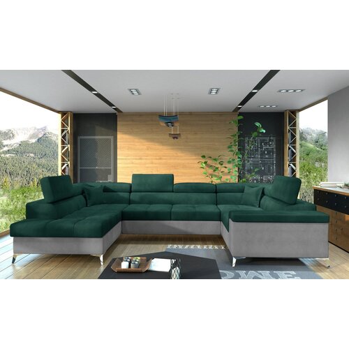 ELTAP Elegantna vienamjenska kutna garnitura Thiago u obliku slova U-Leva-Monolith 37, Monolith 84 Cene