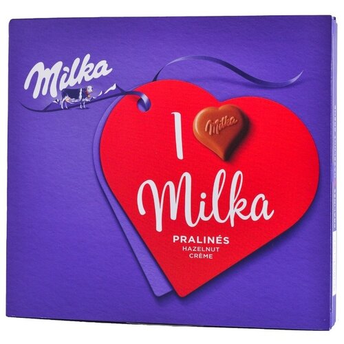 Milka Bombonjere I Love nut nougat 110g Cene
