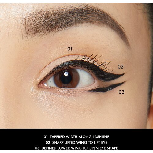 NYX Professional Makeup Epic Ink Liner vodoodporna črtalo za oči za natančen nanos 1 ml odtenek 02 Brown Slike