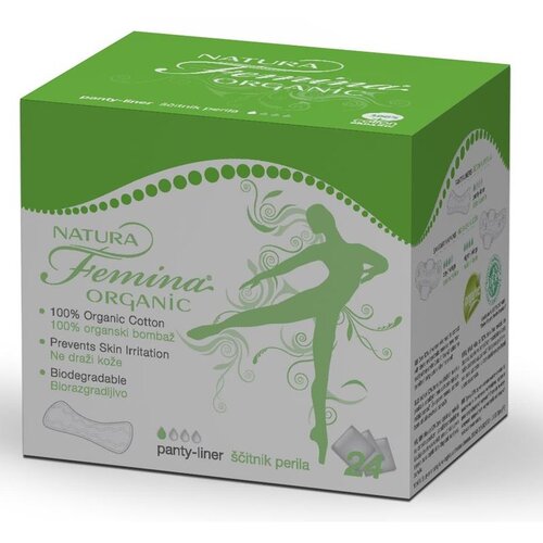 NATURA FEMINA Organic ulo&scaron;ci pantyliner, 24 kom Cijene