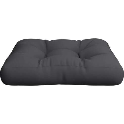  Jastuk za palete crni 58 x 58 x 10 cm od tkanine Slike