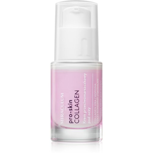 Miraculum Collagen Pro-Skin krema za predel okoli oči proti oteklinam in gubam 15 ml Slike