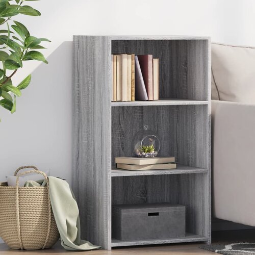 vidaXL Komoda siva sonoma 50x41x93 cm inženirski les Cene