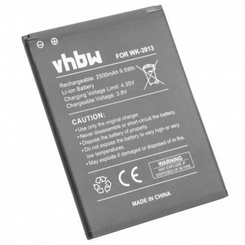 VHBW Baterija za Wiko Lenny 4 / Harry, 2500 mAh Slike
