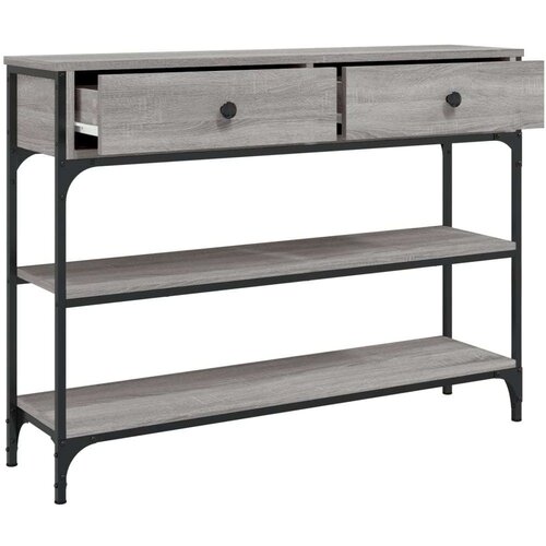  Konzolni stol boja hrasta sonome 100x25x75 cm konstruirano drvo Slike