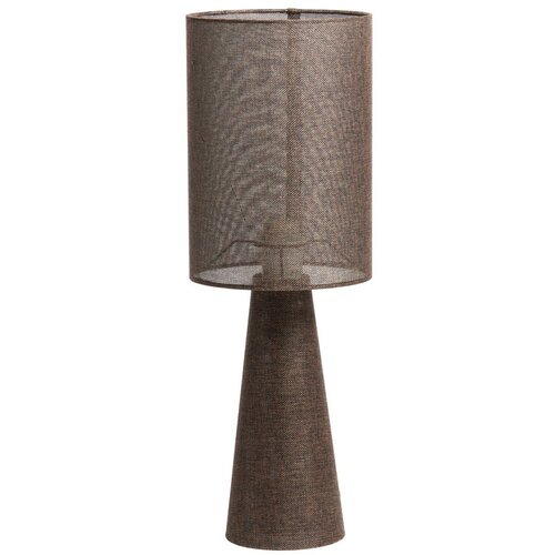 Light &amp;amp; Living Rjava namizna svetilka s tekstilnim senčilom (vi&amp;scaron;ina 58 cm) Micky &amp;ndash; Slike