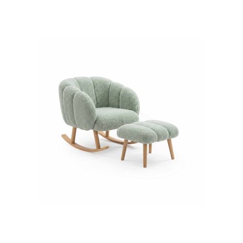 Atelier Del Sofa fotelja i tabure lotus green Cene