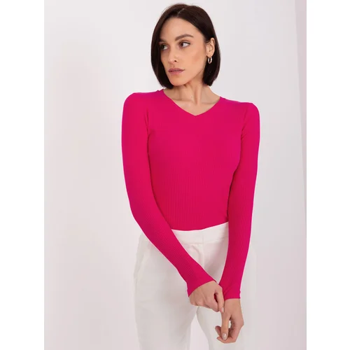 BASIC Feel Good Blouse-RV-BZ-9210.73-fuchsia