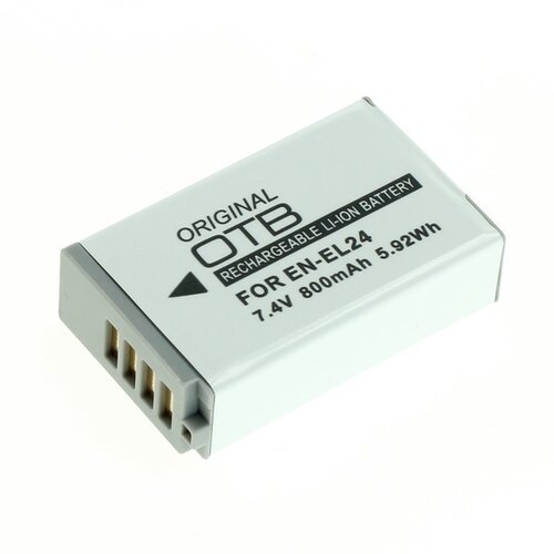 OTB baterija EN-EL24 za nikon 1 J5, 800 mah kompatibilnost s originalnom baterijom Slike