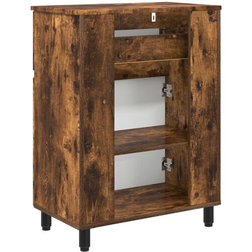  Toaletna jedinica Dimljeni hrast 60 x 35 x 80 cm Slike