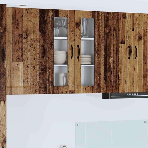  Zidni kuhinjski ormarić s policom Staro drvo 60 x 31 x 80 cm Cene