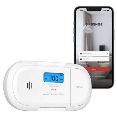 X_sense X-Sense XC04-WX smart smoke detector Carbon monoxide detector Wireless connection Cijene