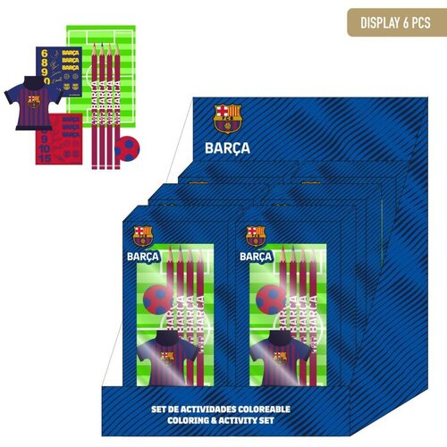 Barcelona Set za bojanje F.C. 9 dijelova Slike
