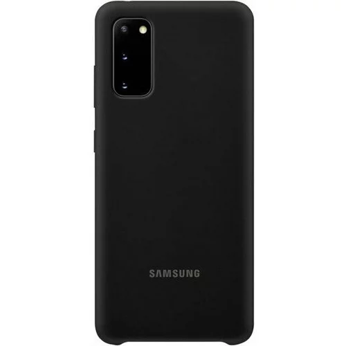 Samsung original silikonski ovitek ef-pg985tbe za galaxy s20 plus g985 - črn