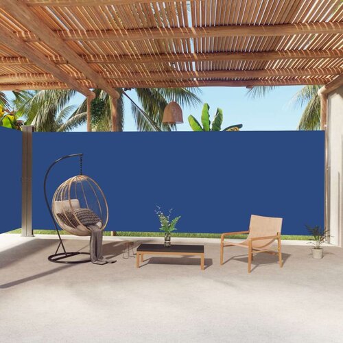  Uvlačiva bočna tenda plava 220 x 1000 cm Slike