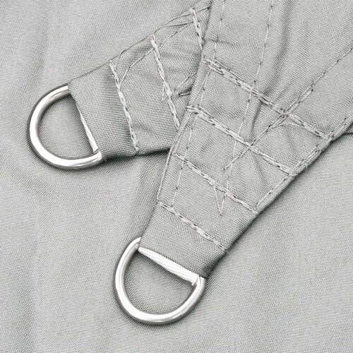  Jedro protiv sunca svjetlosivo 3x3x3 m 100% poliestera Oxford Slike