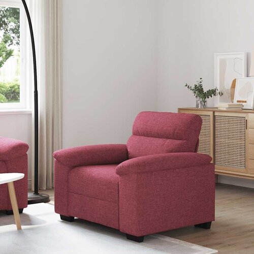 SOFA fotelja vino crvena 100x81x84 cm tkanina - boja crnog vina 1 100 cm Cijene