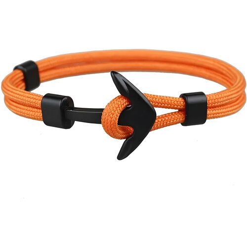 IZMAEL Narukvica Rope Anchor - Narančasta Cene