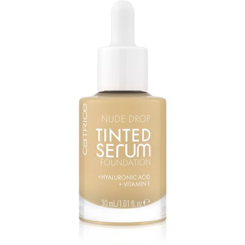 Catrice Nude Drop Tinted Serum Foundation negovalni tekoči puder odtenek 020W 30 ml Cene