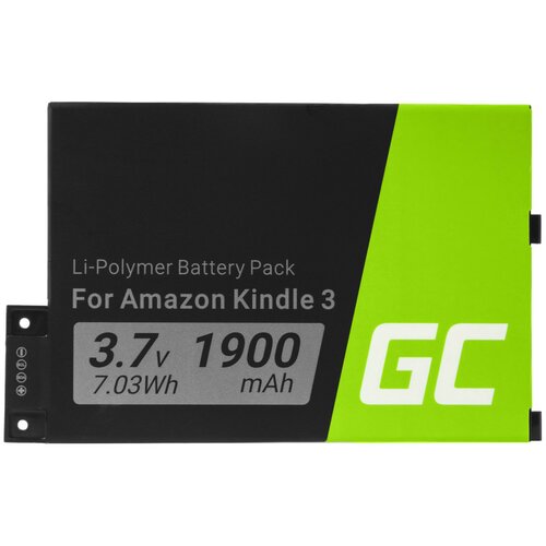 Green cell Baterija za Amazon Kindle 3 / Graphite, 1900 mAh Slike
