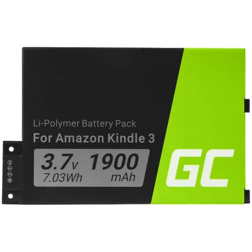 Green cell Baterija za Amazon Kindle 3 / Graphite, 1900 mAh