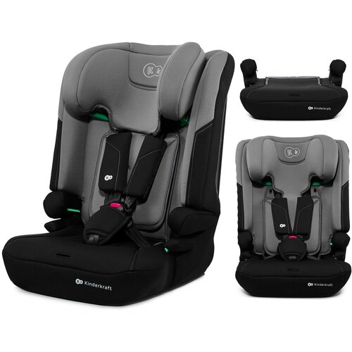 Kinderkraft autosjedalica I-COMFY i-Size 9-36 kg (76-150 cm), Grey Cijene