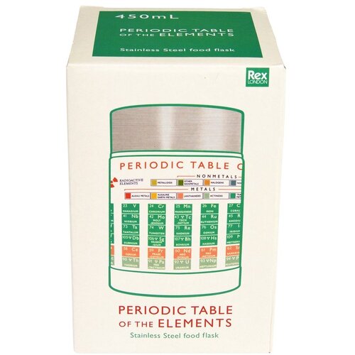 REX International Krem/u srebrnoj boji termosica za hranu/dječja 450 ml Periodic Table – Cene