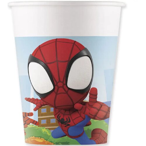Procos Spidey set od 8 papirnatih ča&scaron;a 200ml Cijene