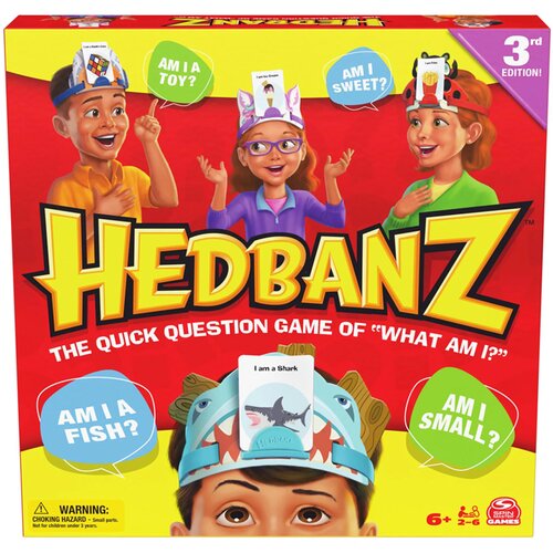Spin Master Družabna igra Hedbanz, 3. izdaja - Slike