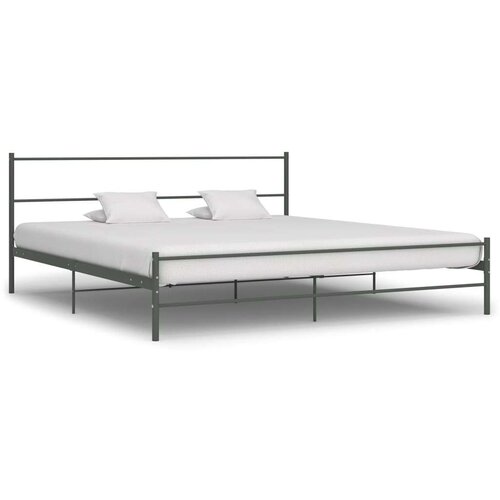  Za krevet sivi metalni 180 x 200 cm Cene