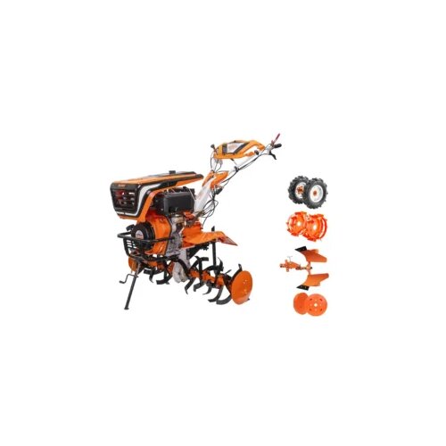 Ruris motorna kopačica kultivator freza 1001KSD Diesel 10KS 1250mm Slike