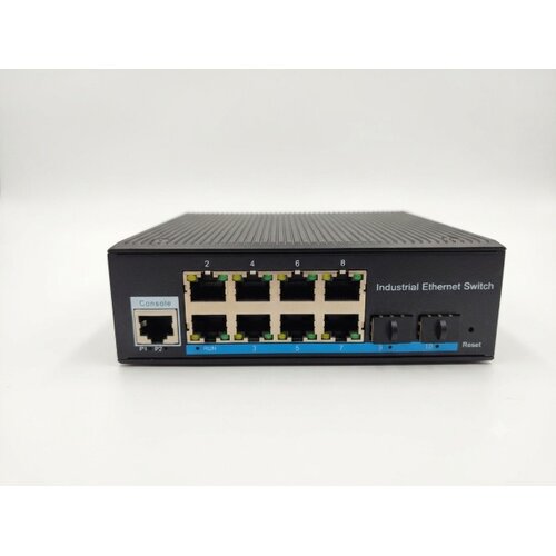 ExeLink ISG2510P upravljivi industrijski switch 8*10/100/1000 Base-T ports (POE/POE+) 2*1000 Base-X SFP porta Cene