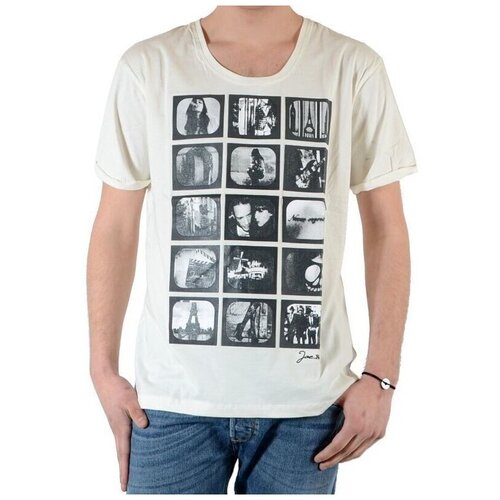 Joe Retro Majice s kratkimi rokavi 30064 Bela Cene