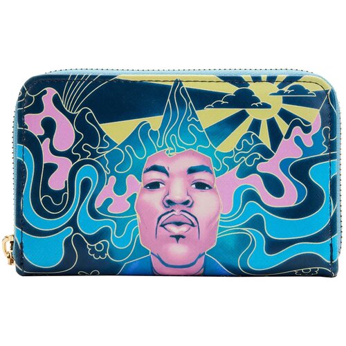 Loungefly Jimi Hendrix Psychedelic Landscape svetleći novčanik Slike