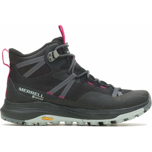 Merrell siren 4 mid gtx, ženske planinarske cipele, crna J037282 Cene