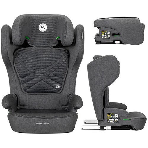 Lorelli Rigel autosjedalica sklopiva Isofix 100&amp;ndash;150 cm, Grey Slike
