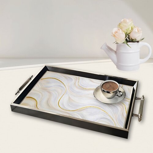 Aberto Design poslužavnik TPG9808 50 x 29 x 3,5 cm, &scaron;areni Cijene