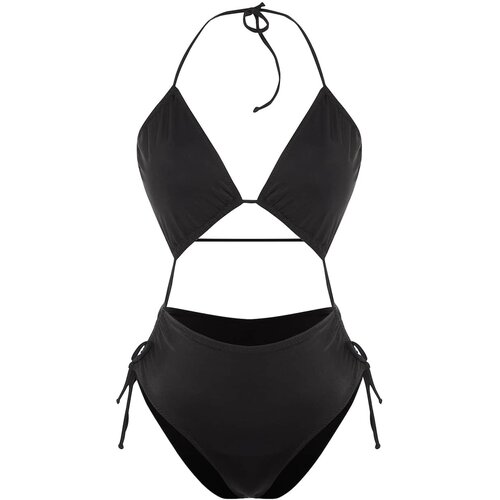Trendyol black cut out detailed swimsuit Slike
