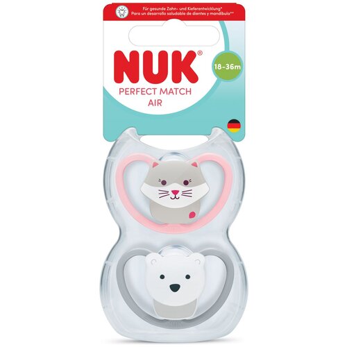 Nuk duda varalica - silikon Perfect Match Air 18-36 m, 2 kom sort. Cene