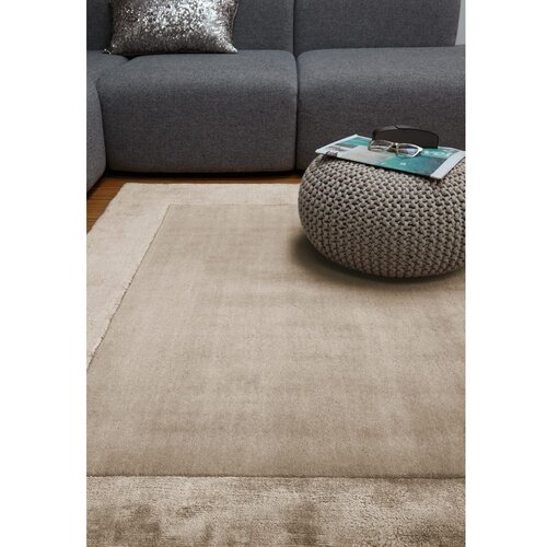 Asiatic Carpets Svetlo rjava ročno tkana preproga iz me&amp;scaron;anice volne 80x150 cm Ascot &amp;ndash; Slike