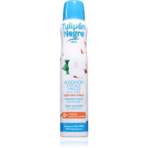 Tulip&amp;aacute;n Negro Algodon Y Talco dezodorans za žene 200 ml Slike